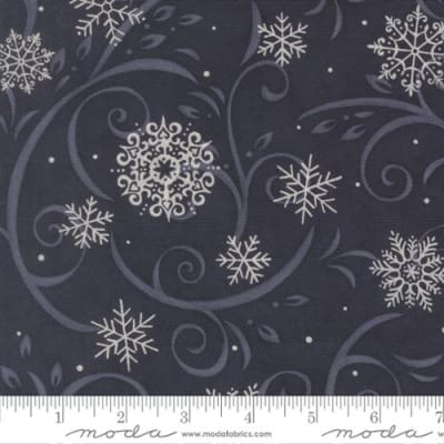 WHEN SNOW FALLS Swirling Snowflakes 56172 13 by Deb Strain