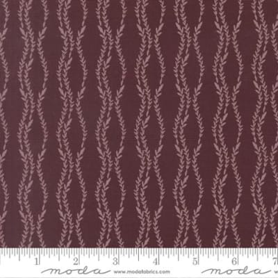 WINDFALL Vine Stripe Merlot 45656 25   by Fancy That Design House