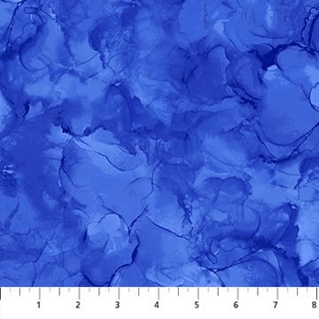 CORAL REEF:  Coral Reef Mirage 28270-44 Mirage LAPIS Bluer Northcott Fabrics  Northcott Fabrics