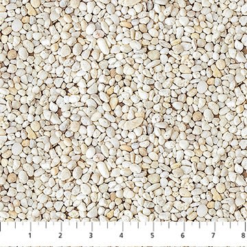 RUNNING FREE  Pebbles Light DP28591-11 by Deborah Edwardsfor Northcott Fabrics