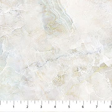 RUNNING FREE  Veined Marble Cream/Blue DP28593-11  by Deborah Edwardsfor Northcott Fabrics