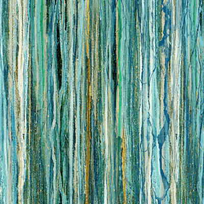 SERENITY SPRINGS:    Serenity Springs DP29069-44 Blue & Teal Stripei Northcott Fabrics