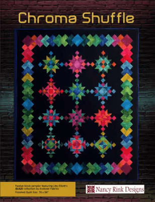 Chroma Shuffle Quilt Pattern from Nancy Rink Designs