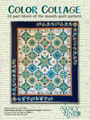 COLLAGE Quilt Pattern from Nancy Rink Designs