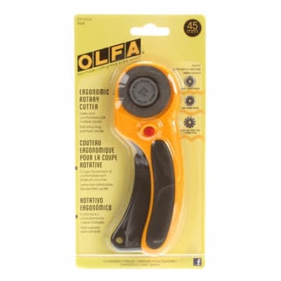OLFA 45 Mm Deluxe Ergonomic Rotary Cutter