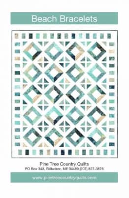 Beach Bracelets Quilt Pattern by Pine Tree Country Quilts