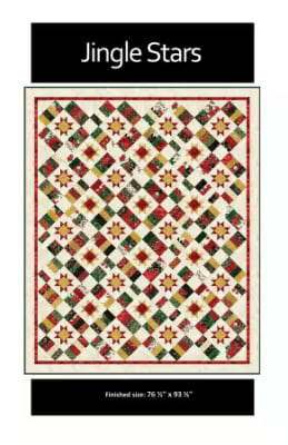 Jingle Stars Quilt Pattern by Quilt Boss Designs