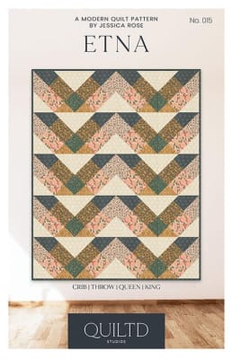 ETNA Quilt Pattern by QUILTD