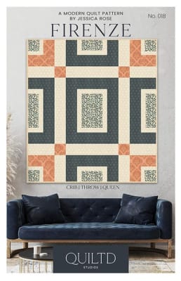 FIRENZE Quilt Pattern by QUILTD