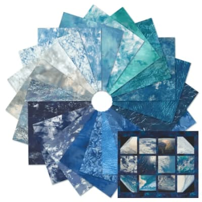 EARTH VIEWS: OCEAN FAT QUARTERS  by Karen Nyberg