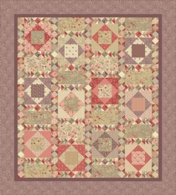 FOREST GLEN: HIGHLANDS WAY Quilt Kit ( KING TOP) by Renee Nanneman