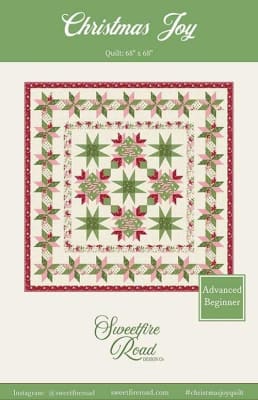 Christmas Joy Quilt Pattern by Sweetfire Road