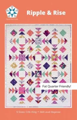 Ripple & Rise Quilt Pattern by  Sarah Ruiz Quilts