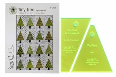 TINY TREE TEMPLATE SET  by Suzn Quilts