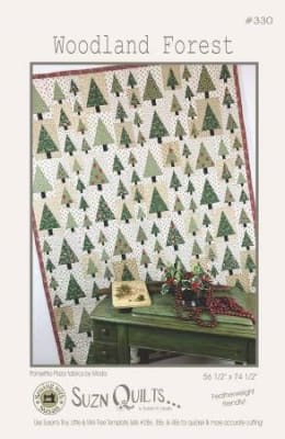 WOODLAND FOREST Quilt Pattern by Suzn Quilts