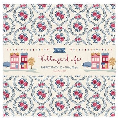 VILLAGE LIFE TEN INCH/ Layer Cake  from TIlDA