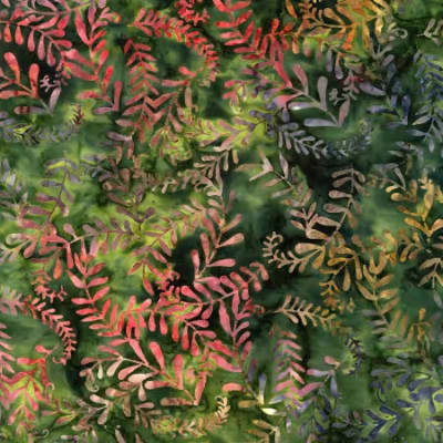 HAYRIDE: Tonga Batik Hayride Tossed Vines # B3560-HAYRIDE