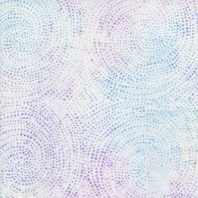 Tonga Batik B2336 Dotty Spiral in Lavender & Teal