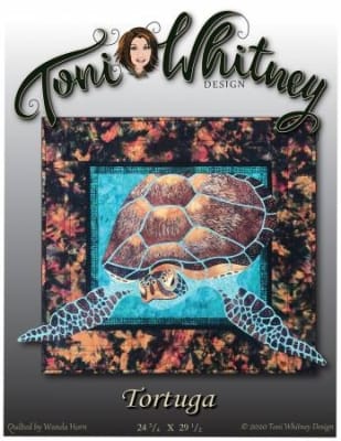 Tortuga Applique Quilt Pattern by Toni Whitney