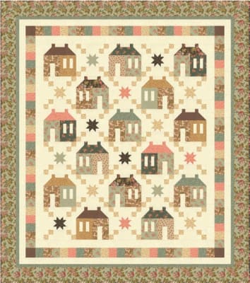 Maison de Patchwork Quilt Kit by Wendy Sheppard