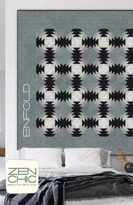 Enfold  Pineapple Quilt Pattern by Zen Chic