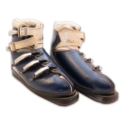 1960's Raichle Plastic Vintage Buckle Ski Boots