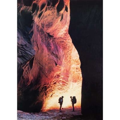 Hiking in Canyonlands Vintage 1976 Poster, 21 x 30 inches