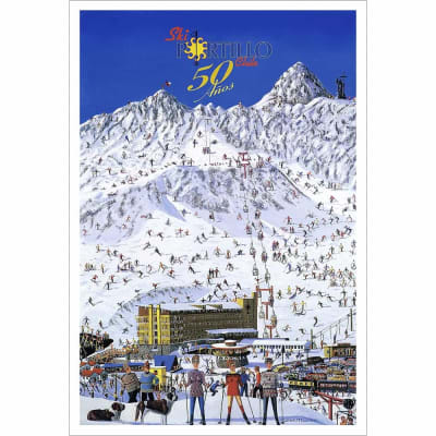 Poster of Ski Portillo 50th Anniversary