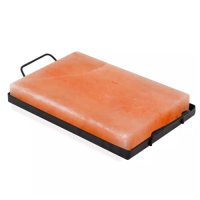 Himalayan Salt Block Cooking Plate 12 x 8 x 1.5 for Grilling, Cooking, Serving