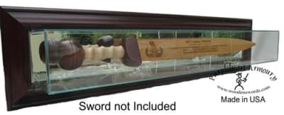 Glass Wall Mount Display Case