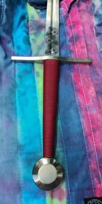 Custom Engrave Steel Sword