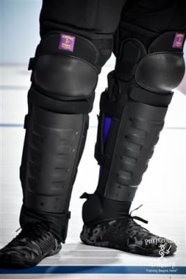 Economy No.01 Shin/Knee Guards with Side Wrap (Pair)