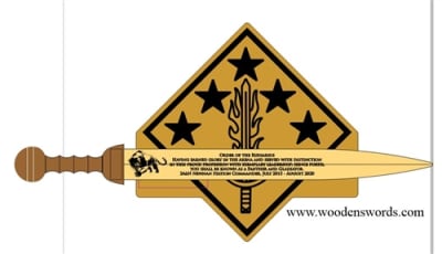 CBRNE Plaque with Rudis