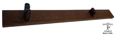 King Leonidas Tabletop Stand - Dark Stain, One Coin Slot