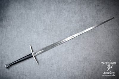 Steel Longsword with Pear Pommel