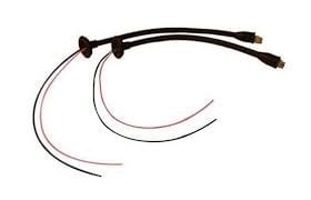 American Autowire 1955-1956 Chevy Taillight Wiring Harness Pigtail Grommets - Pair