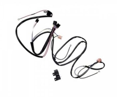 1957 Chevy Front Light Harness, Stock Generator with 6 Cylinder