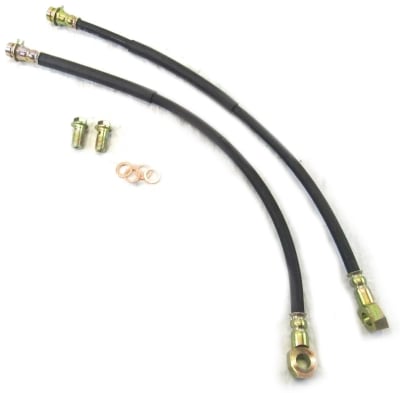 ALL SALES FINAL - Rubber Brake Lines Lenth:18" and 7/16"