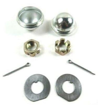 ALL SALES FINAL - 1.78 in. Small Dust Cap Kit, Zinc