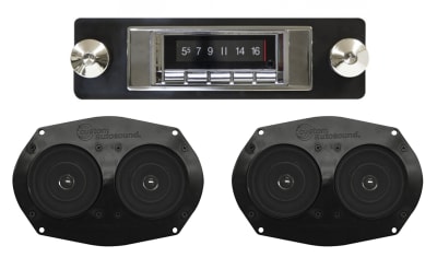 Custom Autosound 1956 Chevy Radio - Factory Package