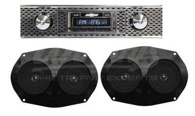 Custom Autosound 1955 Chevy Radio - Factory Package - Upgrade