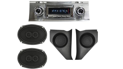 Custom Autosound 1957 Chevy Radio - Ultimate Package