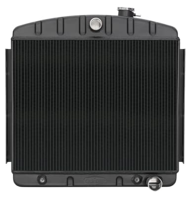 Cold Case 1955-57 Chevy Radiator - Night Rider - Black