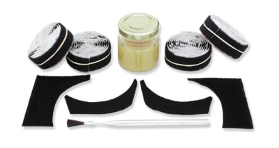 1955-1957 Chevy Window Relining Weatherstrip Kit, Upper Rear, 2-Door Hardtop