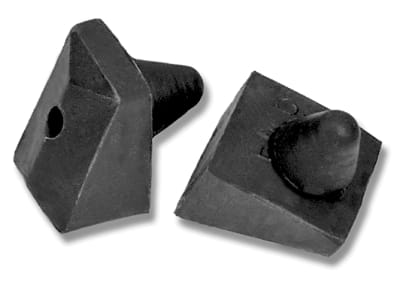 1956-1957 Chevy Hood Side Bumpers - Pair