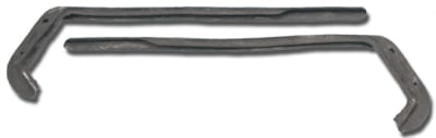 1955 1956 1957 Chevy Door Hinge Weathertrip Seals with Clips