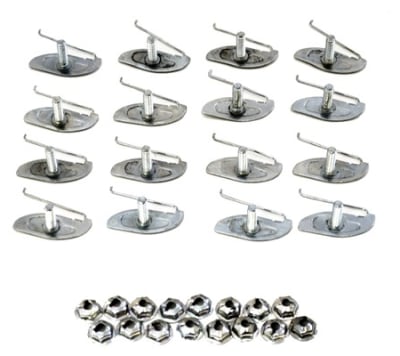 1956 Chevy Moulding Clip Set, 150 & 210 Door