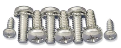 1955 1956 1957 Chevy Upper Trunk Latch Plate Screw Set