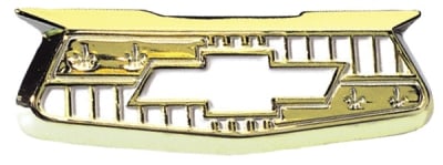 1955 1956 1957 Chevy Bel Air Emblem, Crest, Gold - Pair