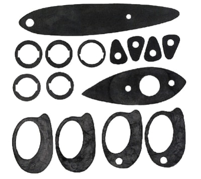 1955 1956 1957 Chevy Paint Gaskets, 2-Dr